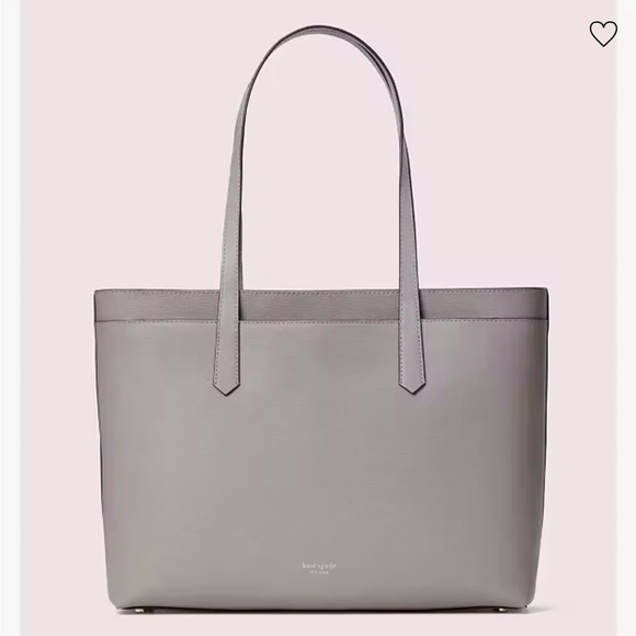 Kate Spade Molly Large Zip-Top Work Tote | Taupe - Picture 2 of 16